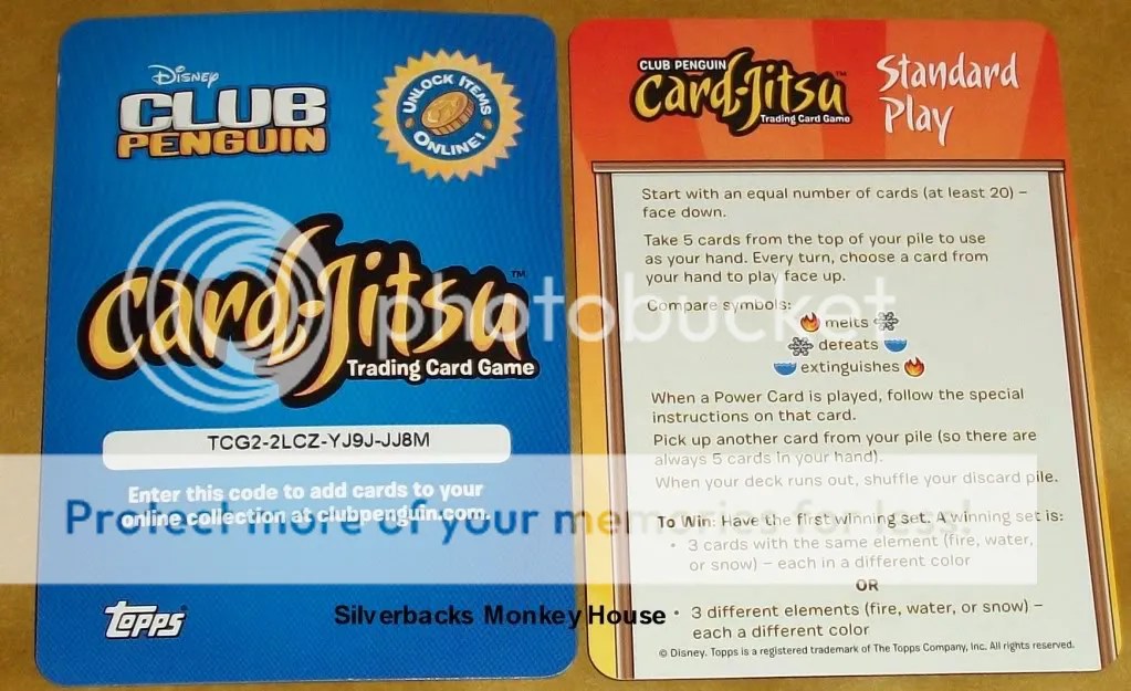 CLUB PENGUIN CARD JITSU FIRE CODE CARDS x 2. UNUSED eBay